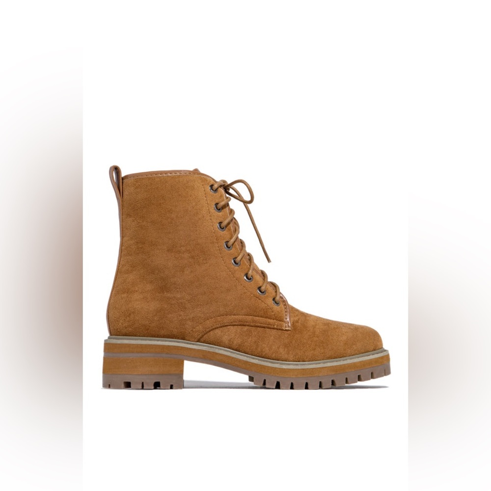 CHESTNUT COMBAT BOOT